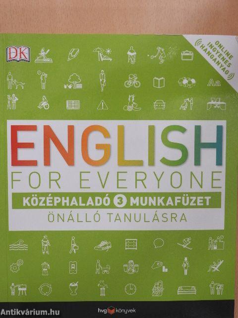 English for Everyone - Középhaladó munkafüzet 3.