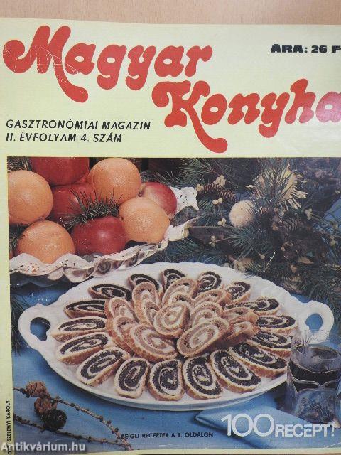 Magyar Konyha 1978-1982 (vegyes számok) (17 db)