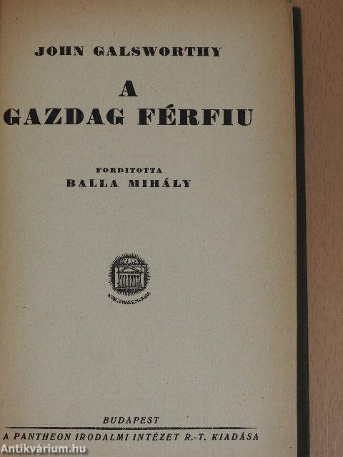 A gazdag férfiu