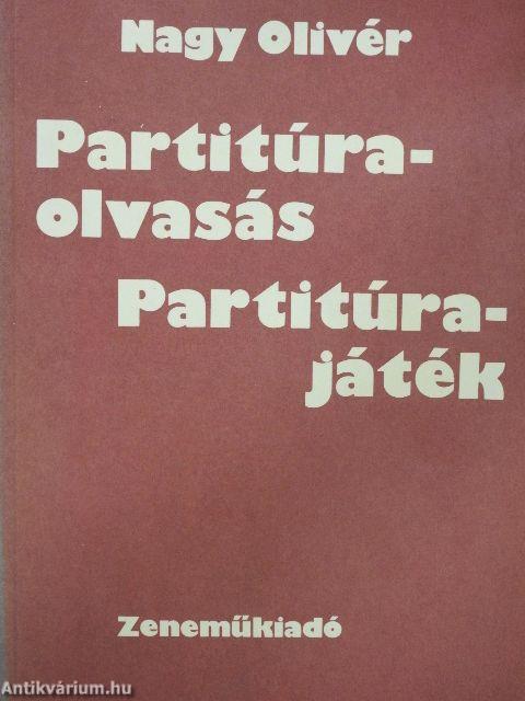 Partitúraolvasás, partitúrajáték