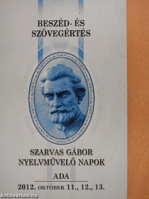 Szarvas Gábor Nyelvművelő Napok