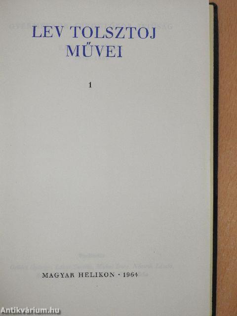 "8 kötet a Lev Tolsztoj művei sorozatból (nem teljes sorozat)"