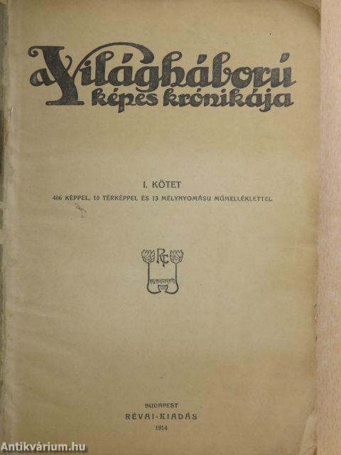 A világháború képes krónikája I. (rossz állapotú)