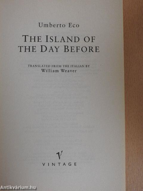 The Island of the Day Before