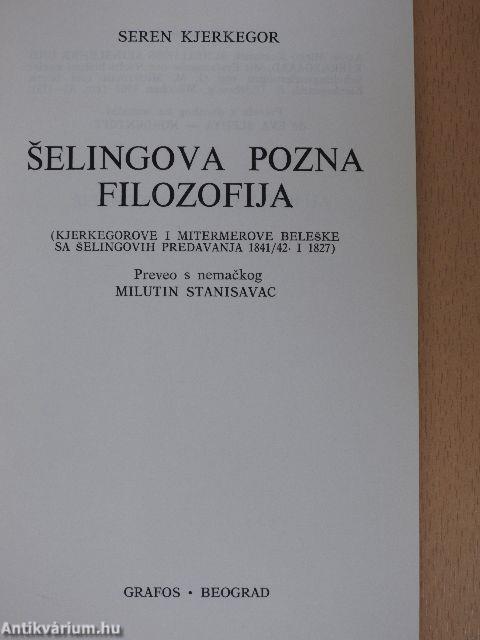 Selingova pozna filozofija