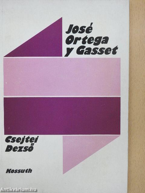 José Ortega y Gasset