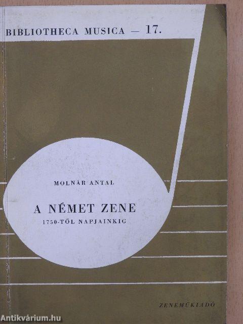 A német zene 1750-től napjainkig