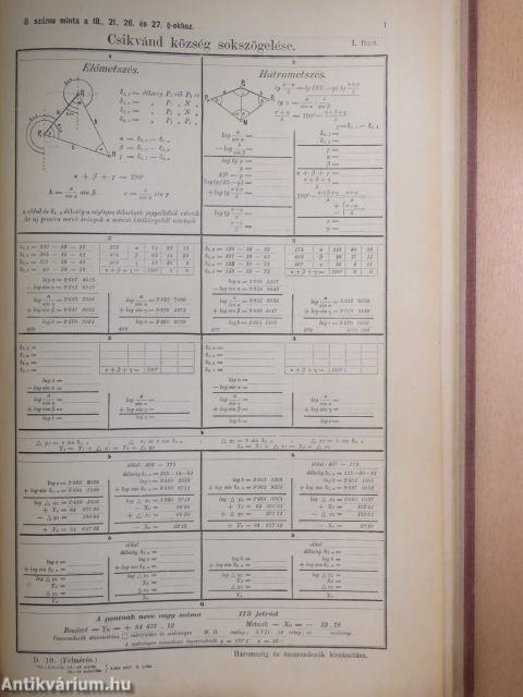 Utasitás az országos kataszteri felmérésnél alkalmazandó sokszögelésről