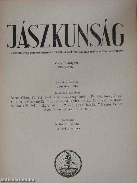 Jászkunság 1958-1959. 