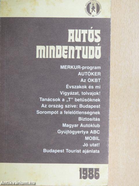 Autós mindentudó 1986