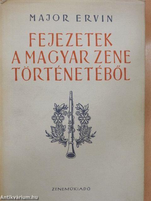 Fejezetek a magyar zene történetéből