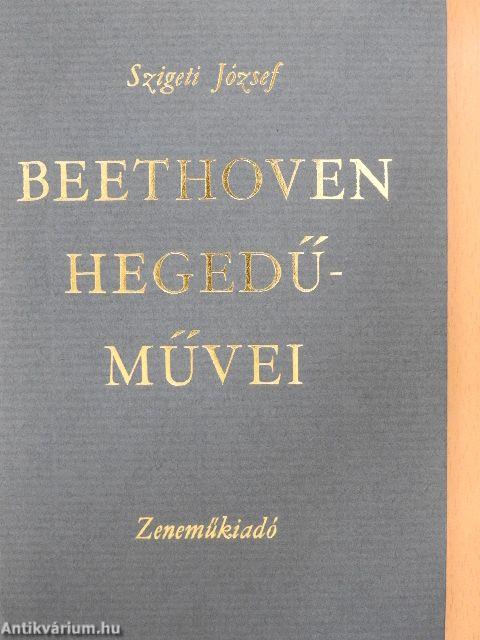 Beethoven hegedűművei