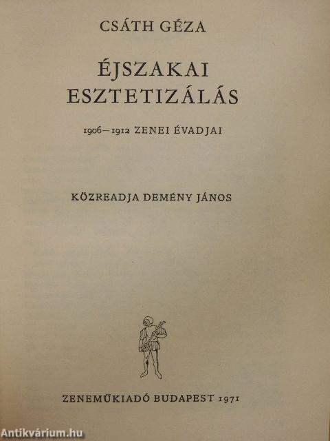 Éjszakai esztetizálás