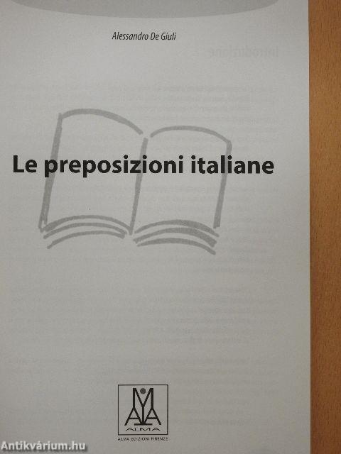 Le preposizioni italiane