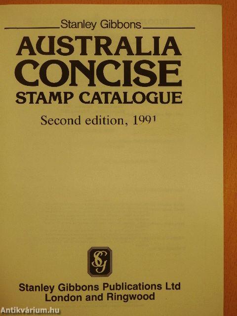 Australia Concise Stamp Catalogue 1991