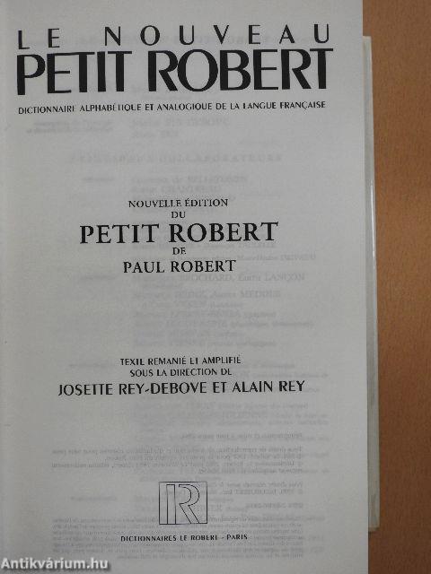 Dictionnaire alphabétique et analogique de la langue francaise