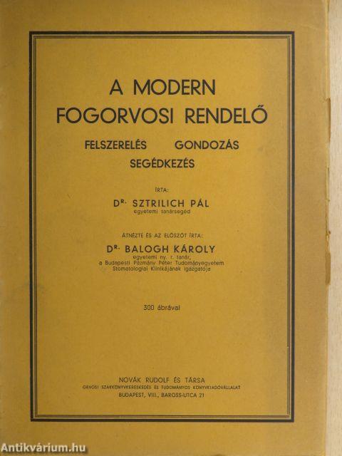 A modern fogorvosi rendelő