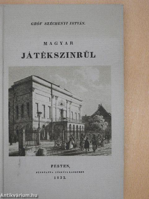 Magyar játékszinrül