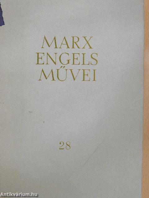 Karl Marx és Friedrich Engels művei 28.