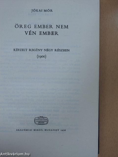 Öreg ember nem vén ember