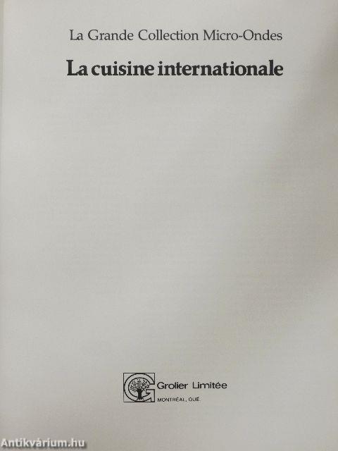 La cuisine internationale