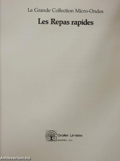 Les Repas rapides