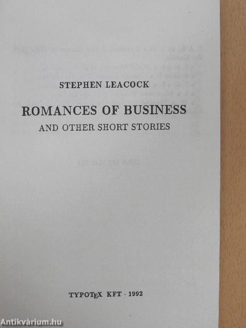 Romances of Business and Other Short Stories