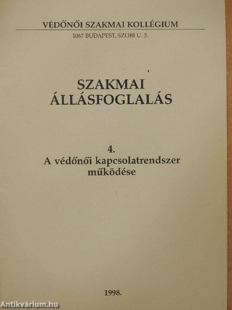 Szakmai állásfoglalás 4.