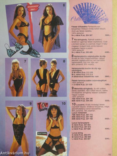 Sexy Dessous International '94-'95 őszi-tavaszi katalógus