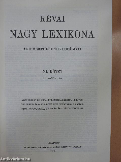 Révai nagy lexikona 11. (töredék)