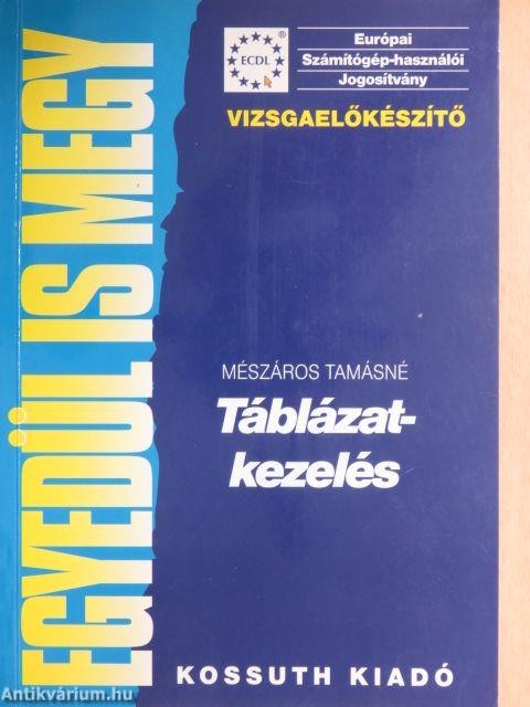 Táblázatkezelés