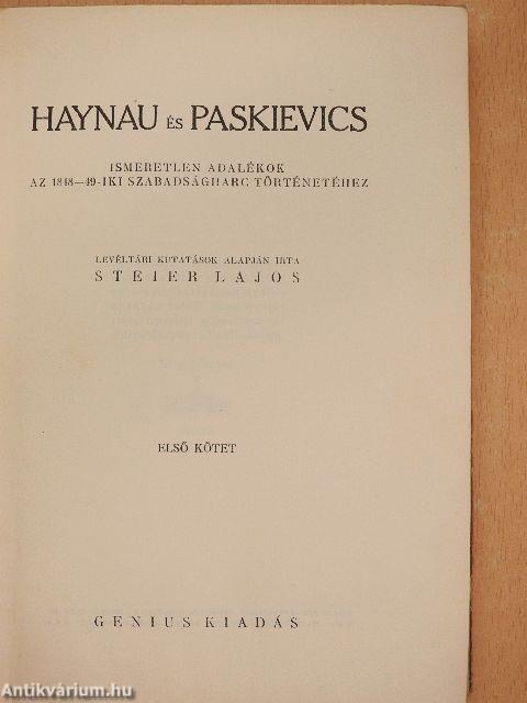 Haynau és Paskievics I-II.