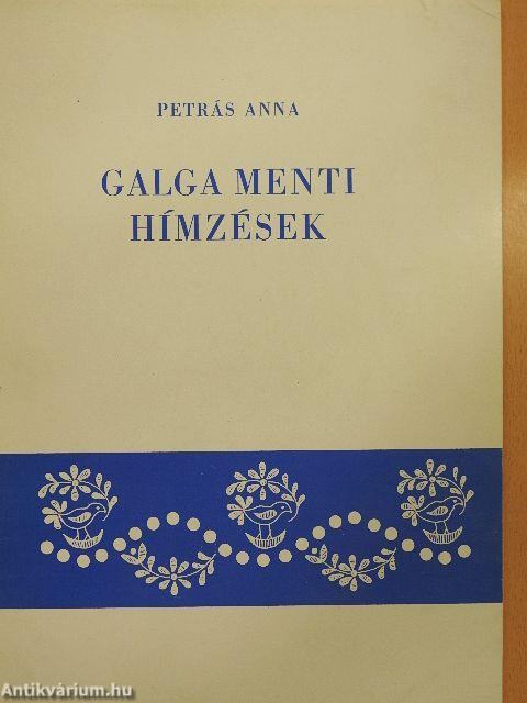 Galga menti hímzéstervek