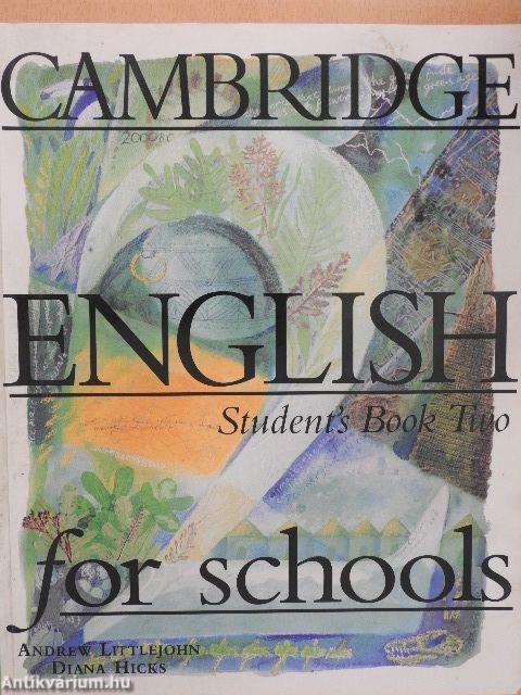 Cambridge English for Schools - Student's Book Two