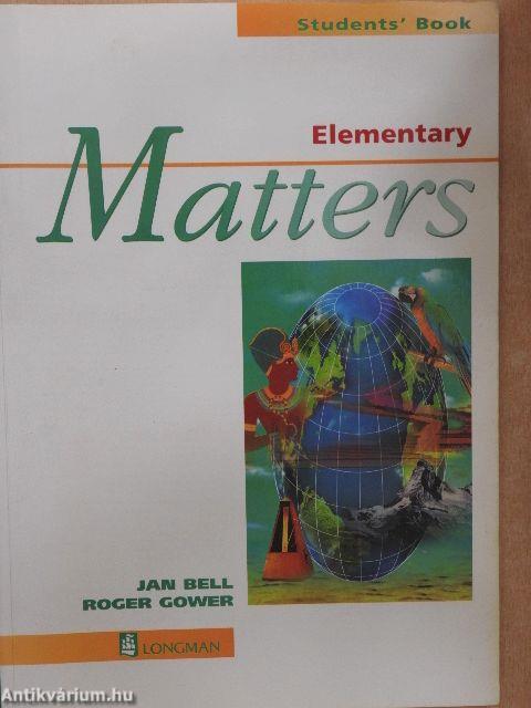 Matters - Elementary - Students' Book