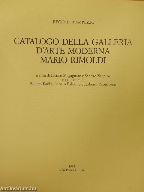 Catalogo della Galleria d'arte Moderna Mario Rimoldi