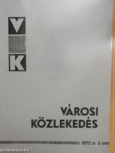 Városi közlekedés 1972. október