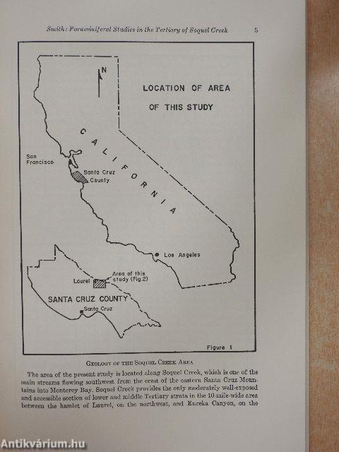 Foraminiferal Studies in the Lower and Middle Tertiary of Soquel Creek, Santa Cruz County, California