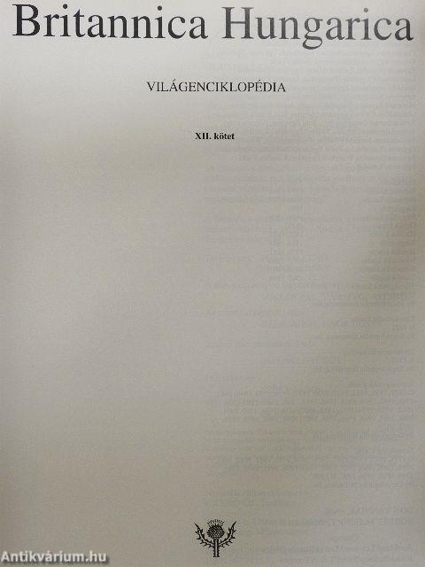 Britannica Hungarica Világenciklopédia 12.