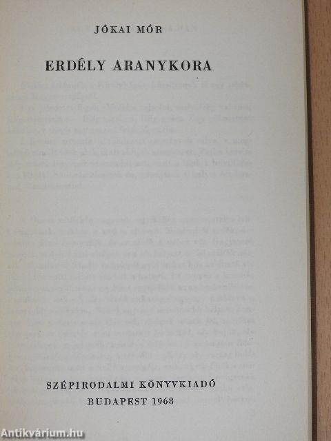 Erdély aranykora