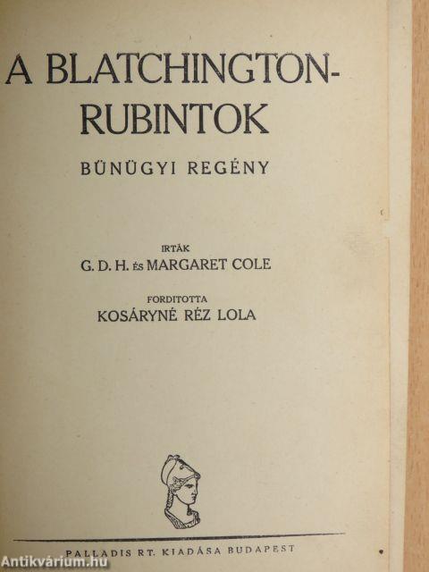 A Blatchington-rubintok