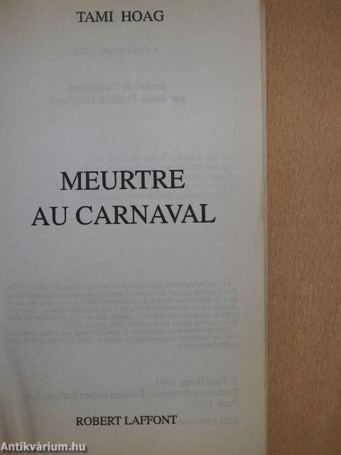 Meurtre au Carnaval