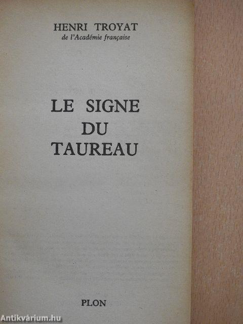 Le Signe du Taureau