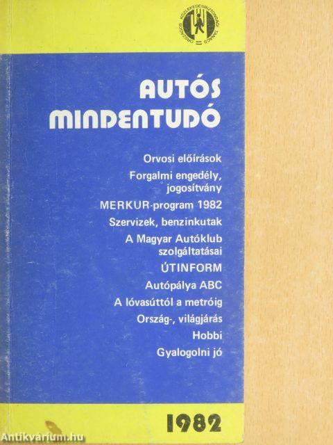 Autós mindentudó 1982