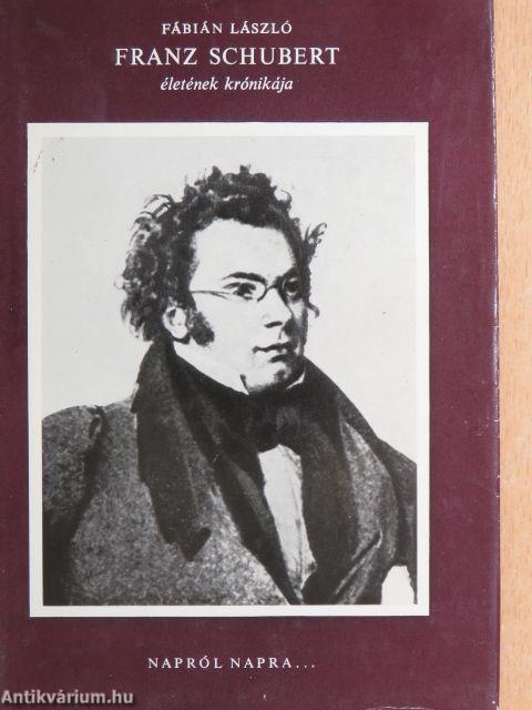 Franz Schubert életének krónikája