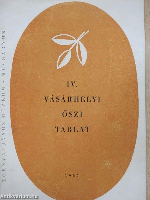 IV. Vásárhelyi Őszi Tárlat