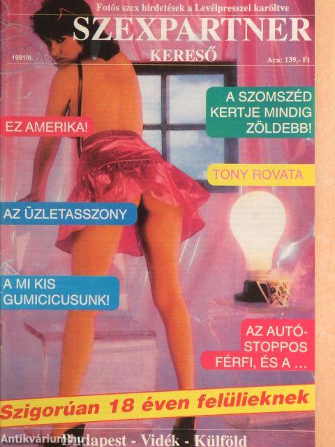 Szexpartner kereső 1991. június