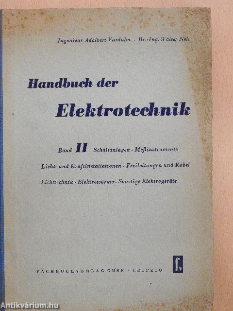 Handbuch der Elektrotechnik II. (töredék)