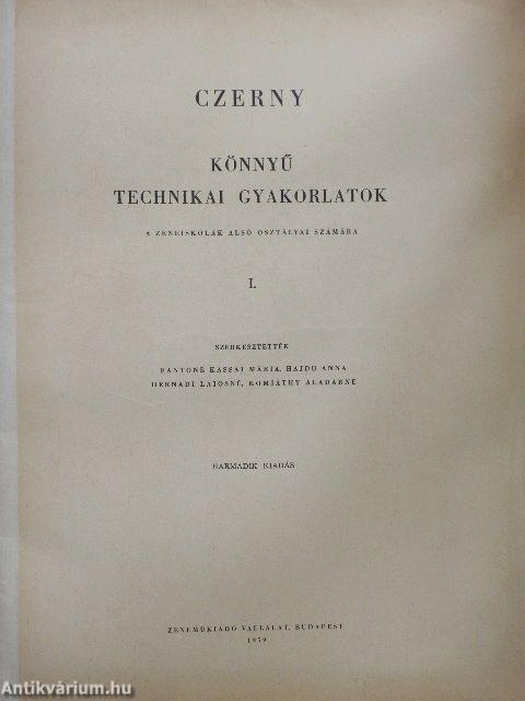 Könnyű technikai gyakorlatok I.
