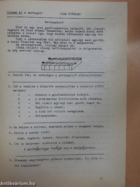 Szövegek és feladatok az anyanyelvi felzárkóztatáshoz